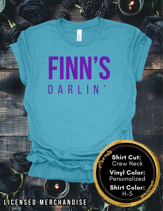Finn's Darlin' (Crew Neck T-Shirt, V-Neck T-Shirt)