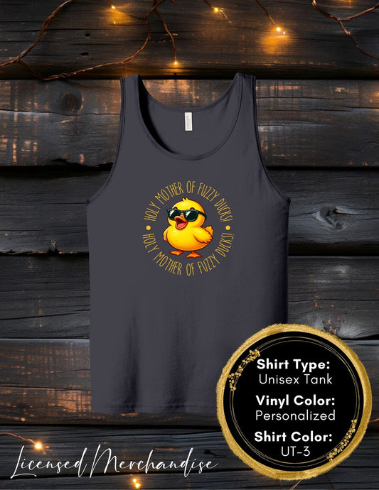 Holy Mother of Fuzzy Ducks (Women's Tank Top, Unisex Tank Top)