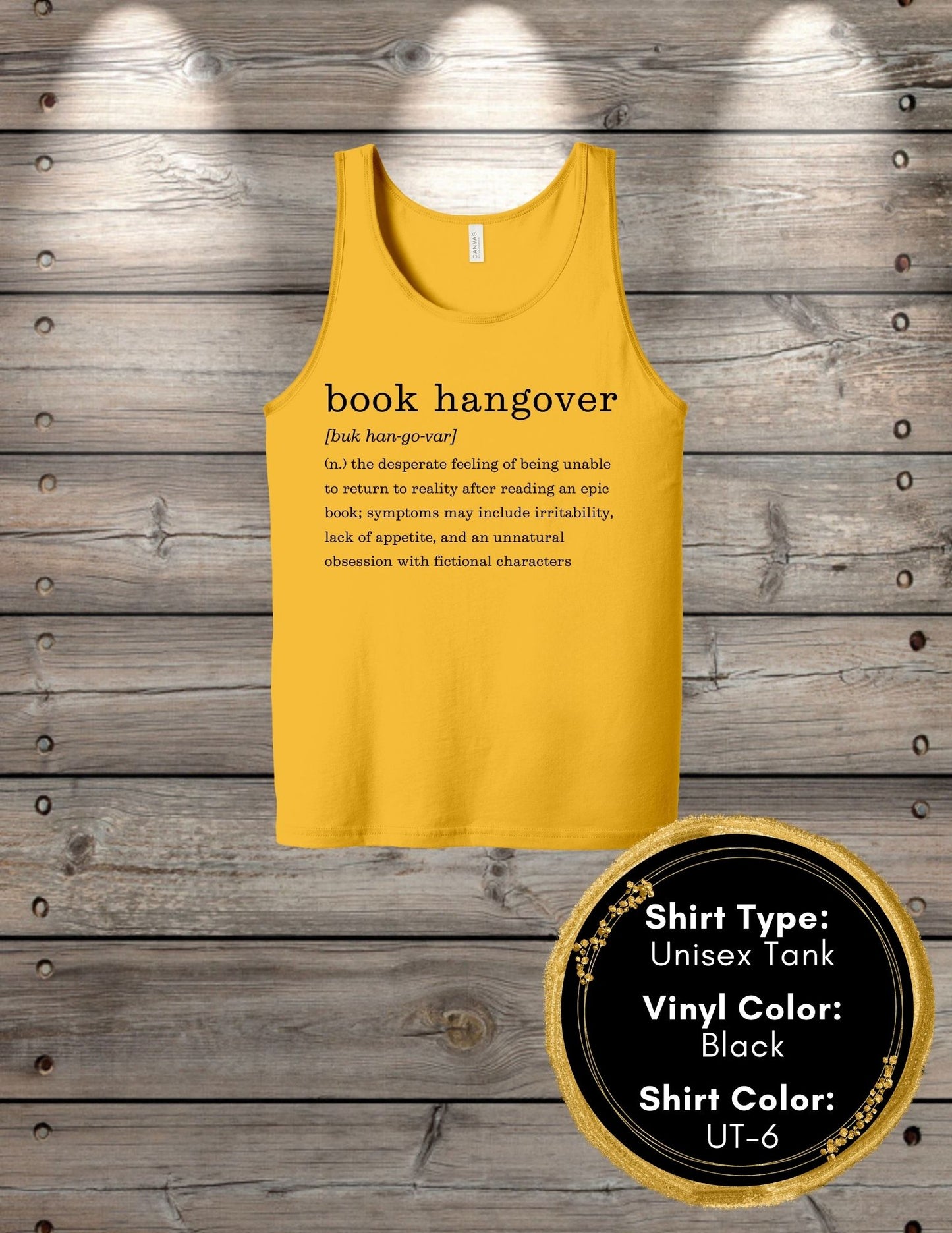 Book Hangover (Women's Tank Top, Unisex Tank Top)