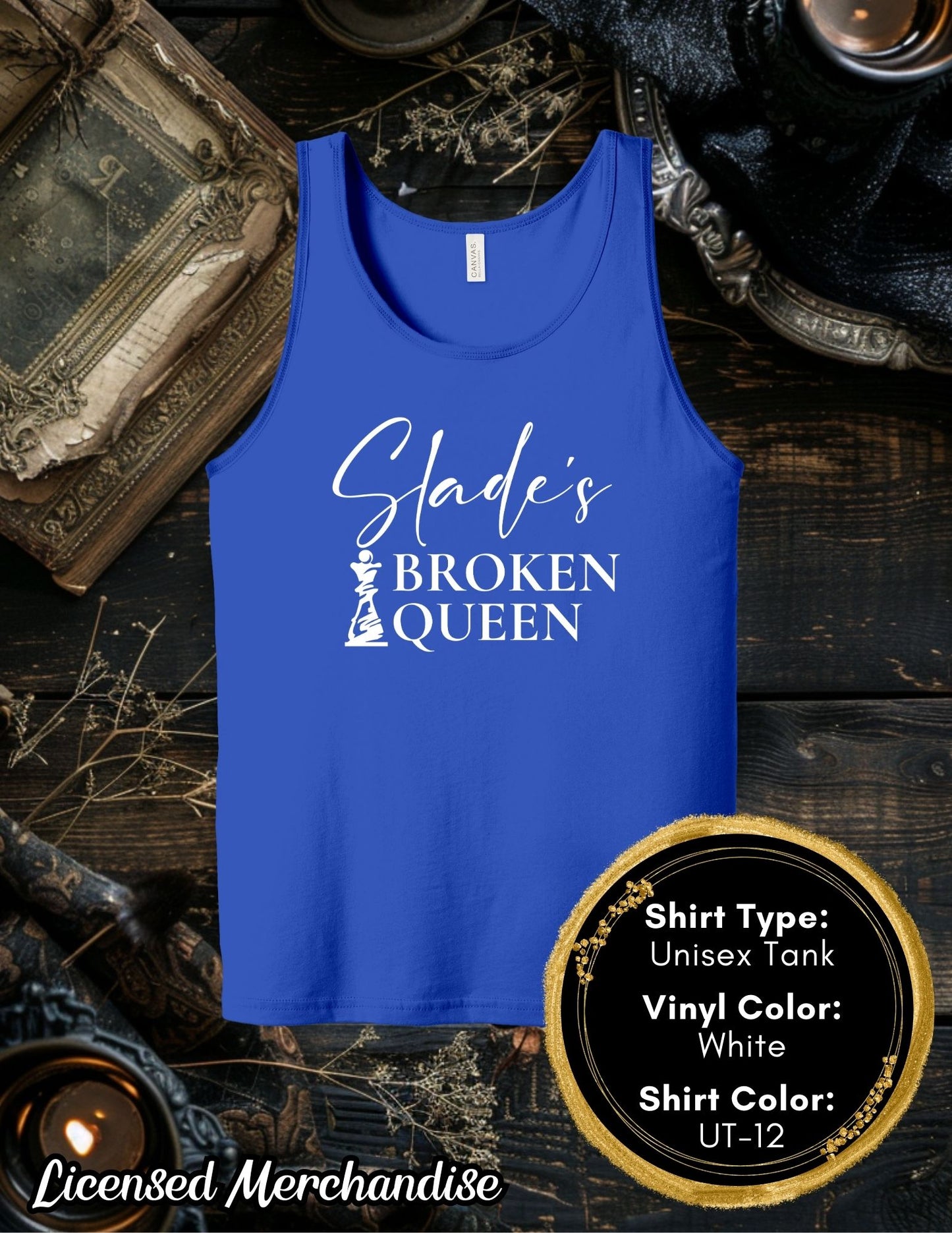 Slade's Broken Queen (Women's Tank Top, Unisex Tank Top)
