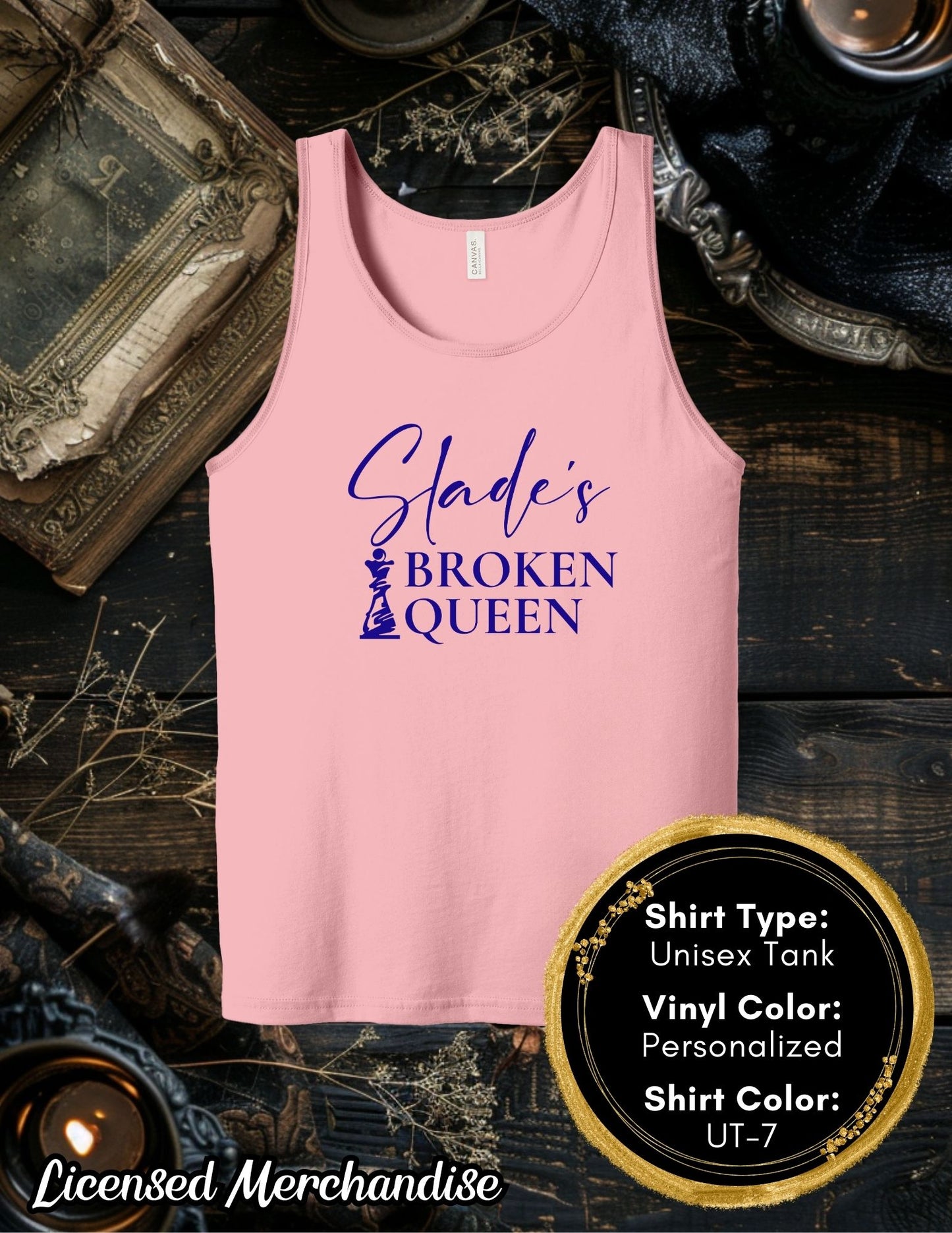 Slade's Broken Queen (Women's Tank Top, Unisex Tank Top)