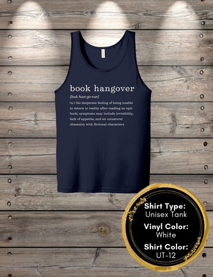 Book Hangover (Women's Tank Top, Unisex Tank Top)