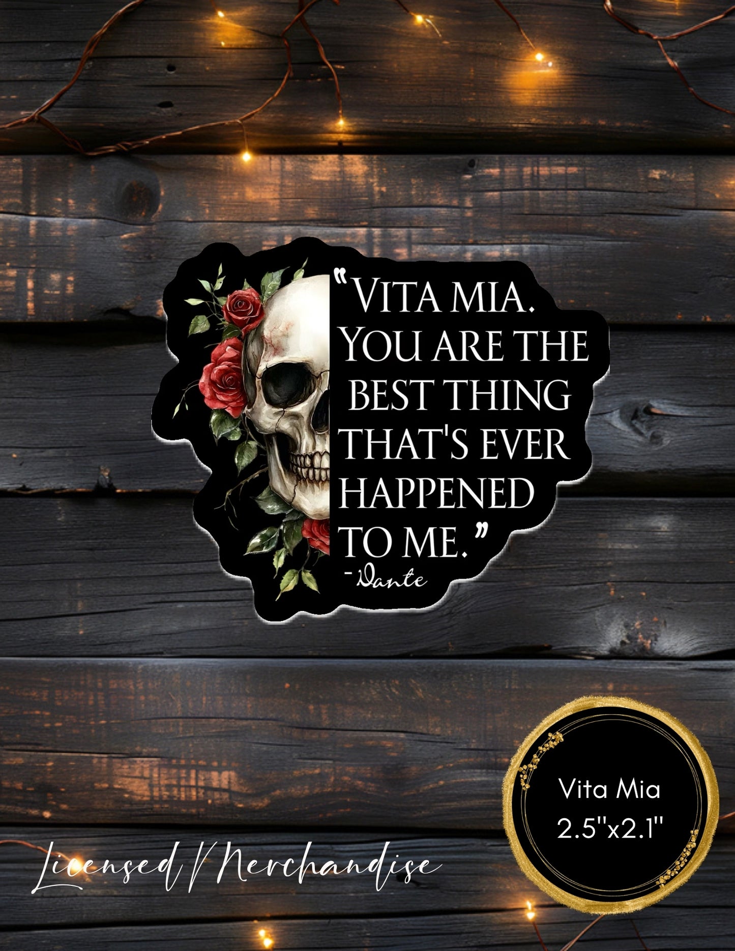 Chicago Ruthless Books 1 & 2 Stickers (Dante and Joey)