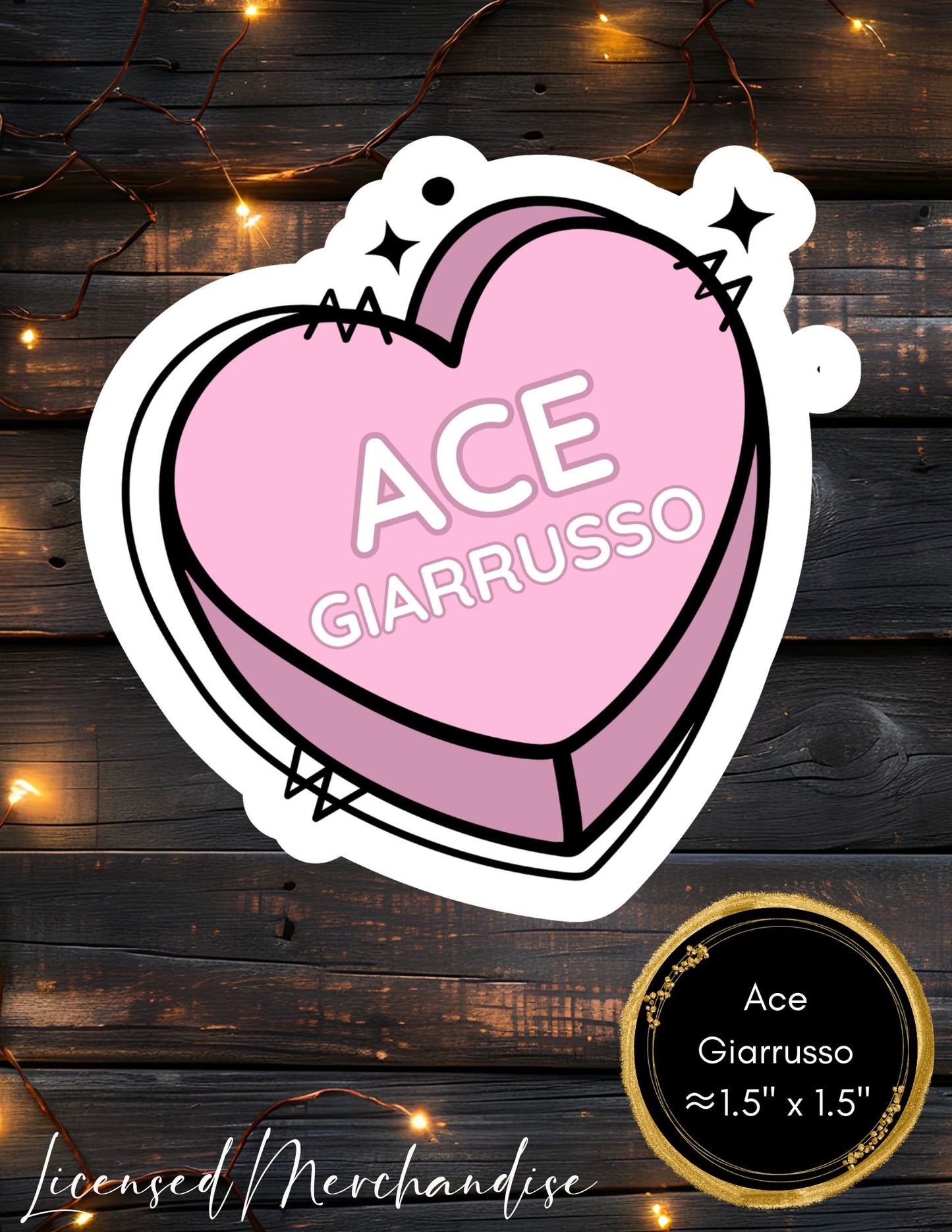 Chicago Ruthless Conversation Hearts Stickers