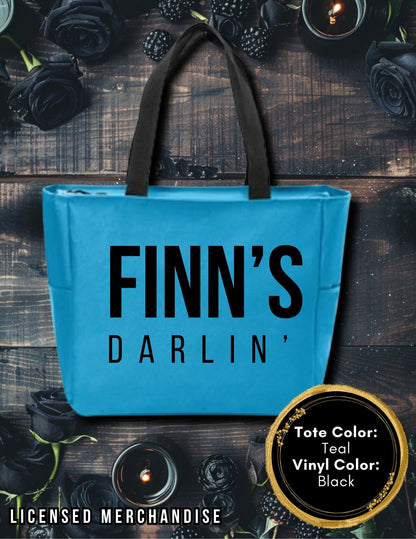 Finn's Darlin' Zipper Tote