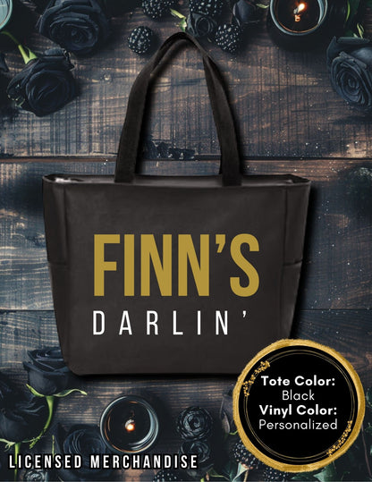 Finn's Darlin' Zipper Tote
