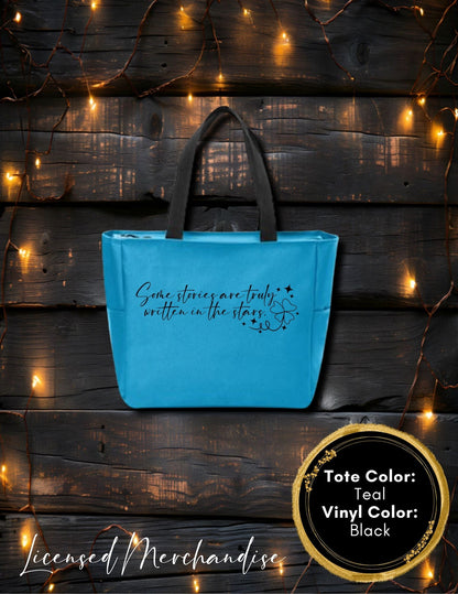 Written in the Stars Zipper Tote