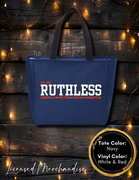 Ruthless University Zipper Tote