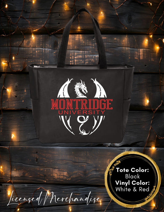 Montridge University Zipper Tote