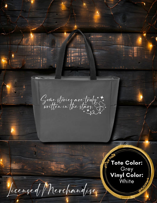 Written in the Stars Zipper Tote
