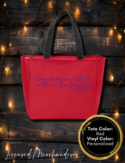Written in the Stars Zipper Tote