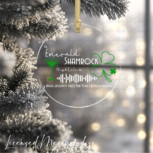 The Emerald Shamrock Ornament