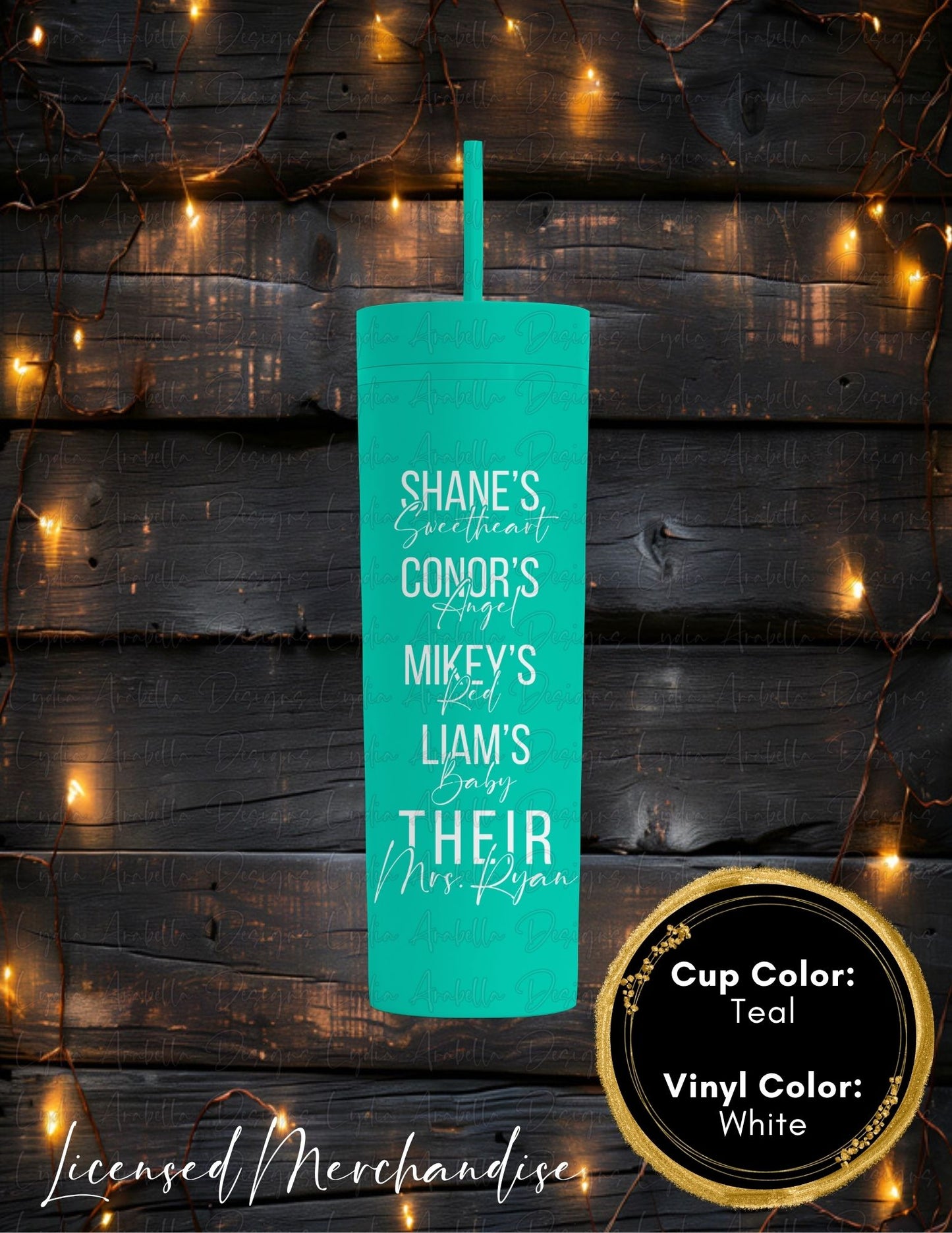 Ryan Nicknames Skinny Tumbler