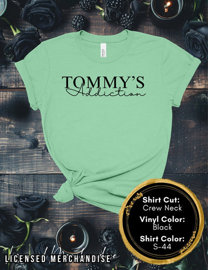 Mafia Daddies Nicknames (Crew Neck T-Shirt, V-Neck T-Shirt)