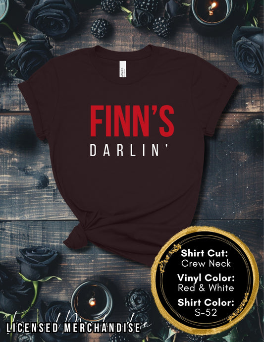 Finn's Darlin' (Crew Neck T-Shirt, V-Neck T-Shirt)