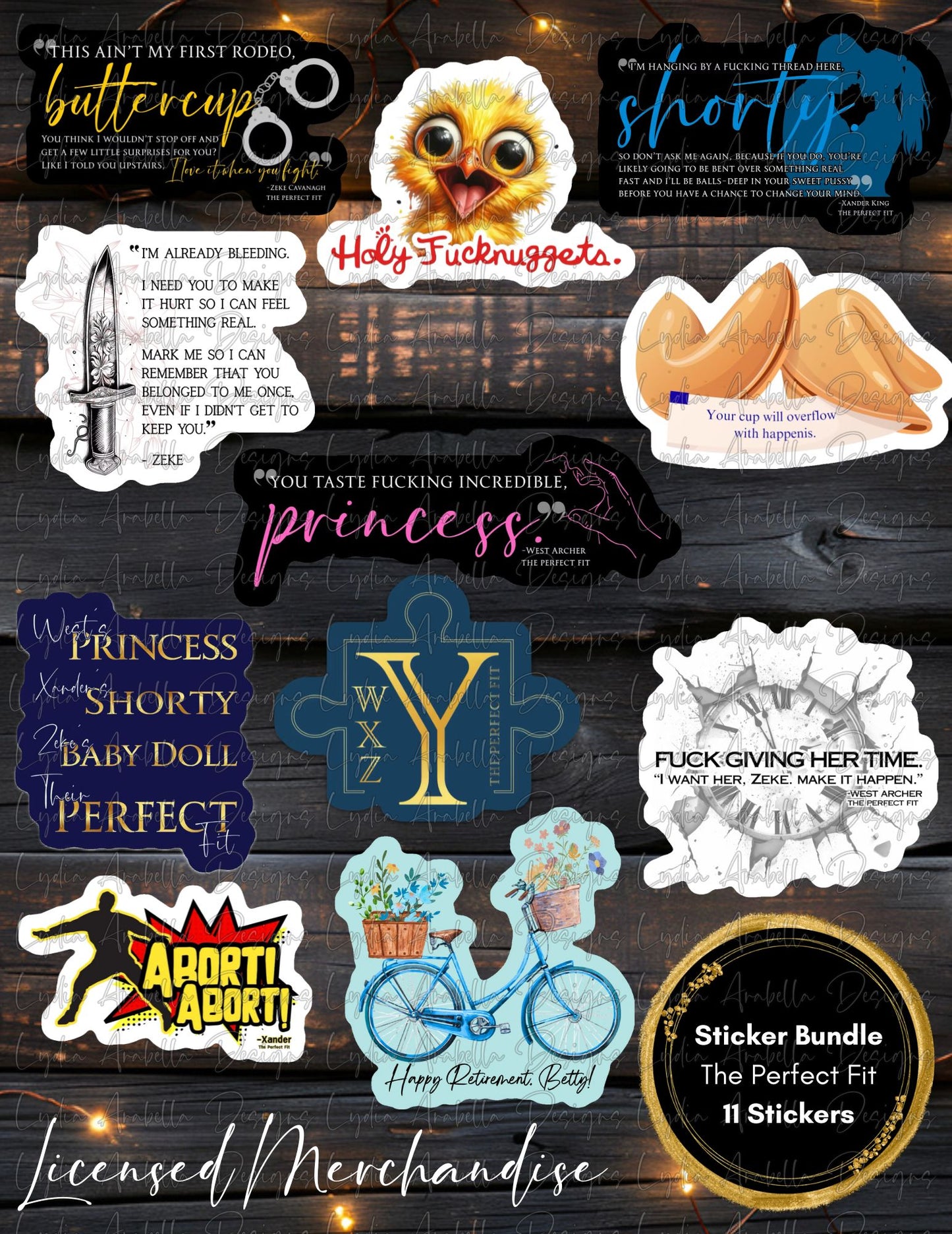 The Perfect Fit Stickers