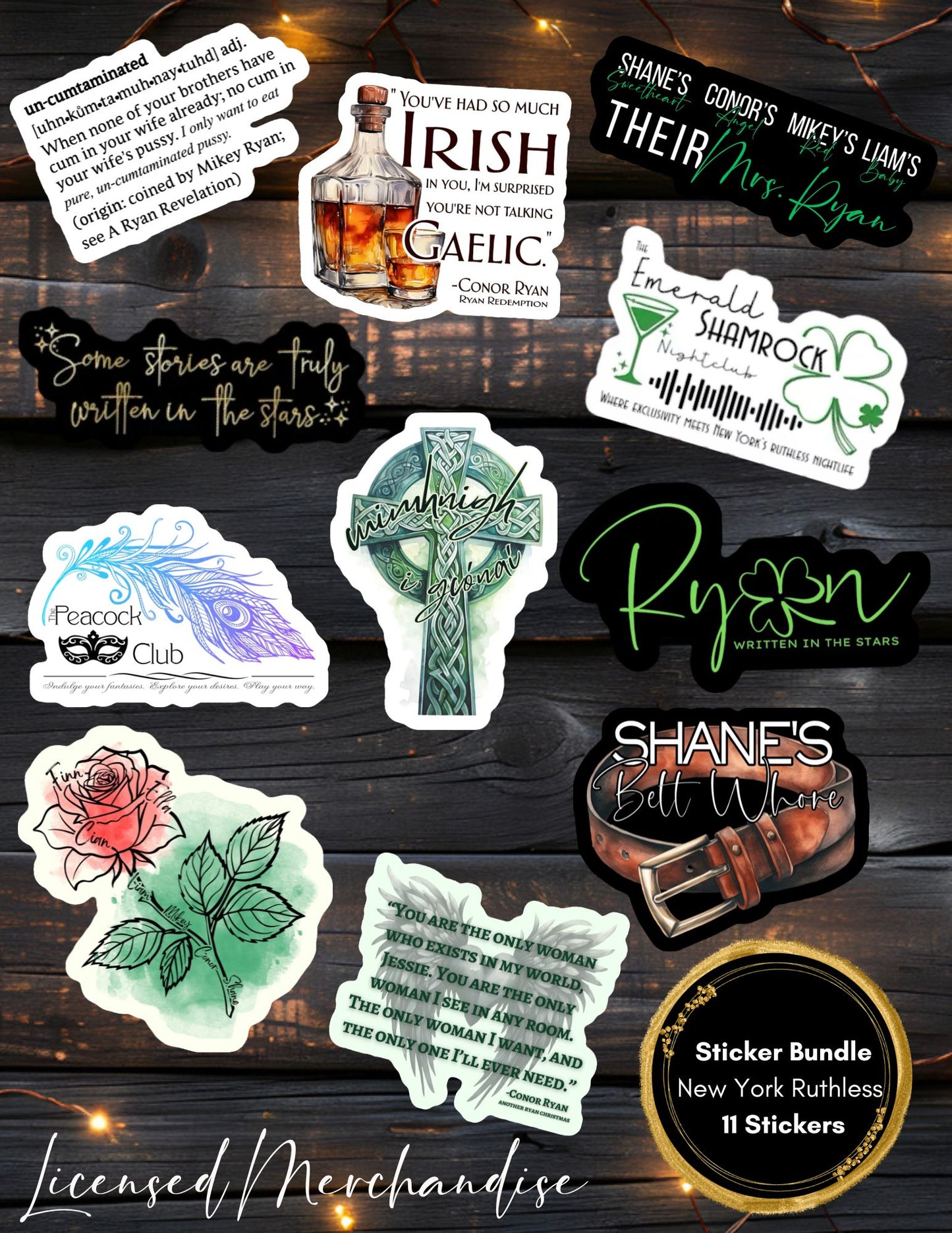 New York Ruthless Stickers