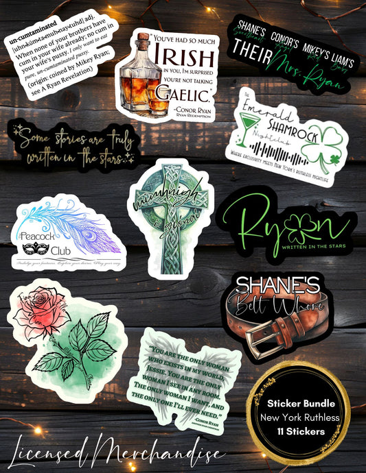 New York Ruthless Stickers