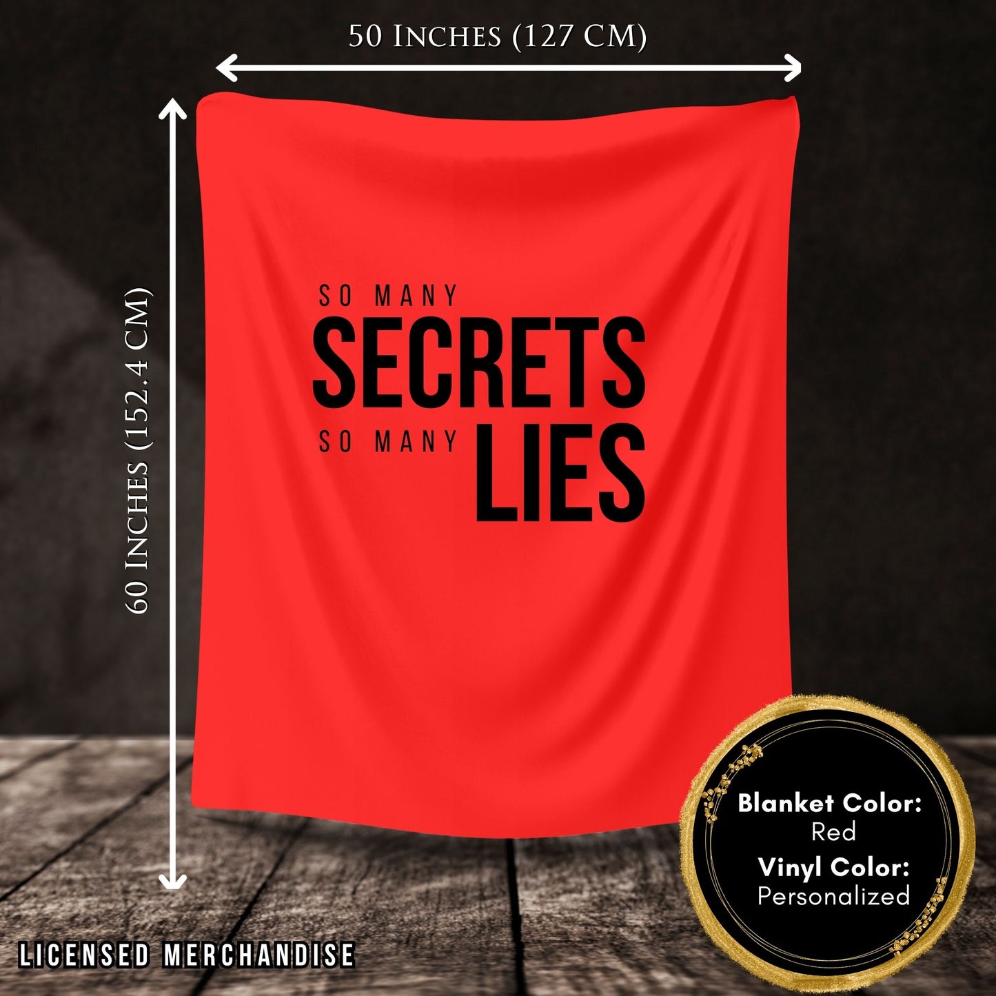 Secrets and Lies Blanket