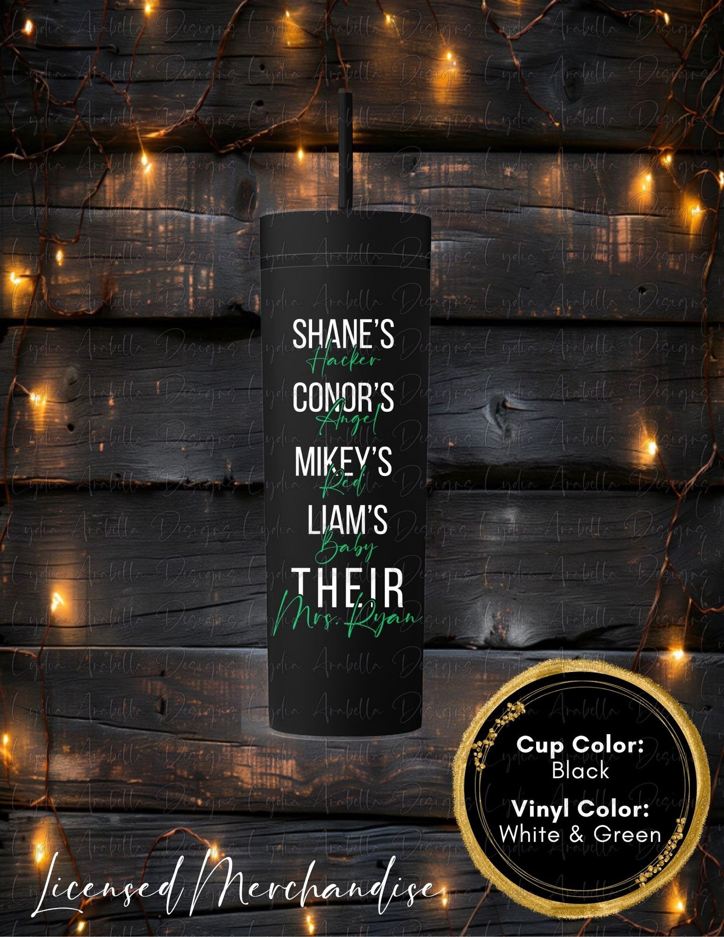 Ryan Nicknames Skinny Tumbler