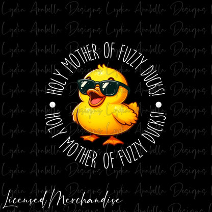 Holy Mother of Fuzzy Ducks Ornament