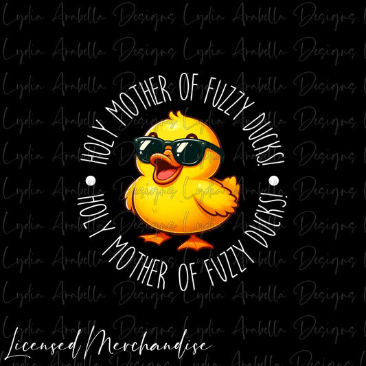 Holy Mother of Fuzzy Ducks Ornament