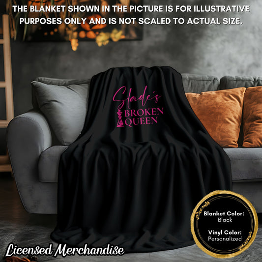 Slade's Broken Queen Blanket- Inspired by Harper Ray's The Broken Queen Novel