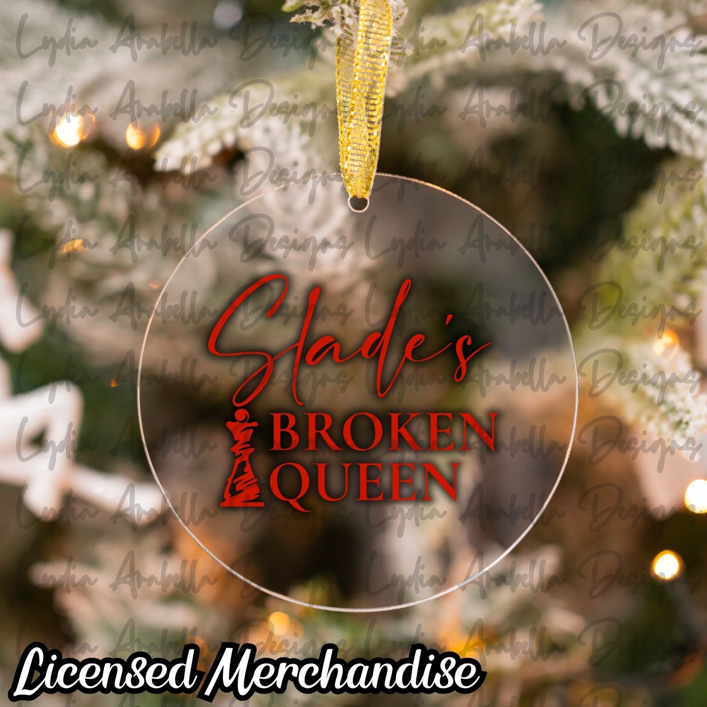 Slade's Broken Queen Ornament