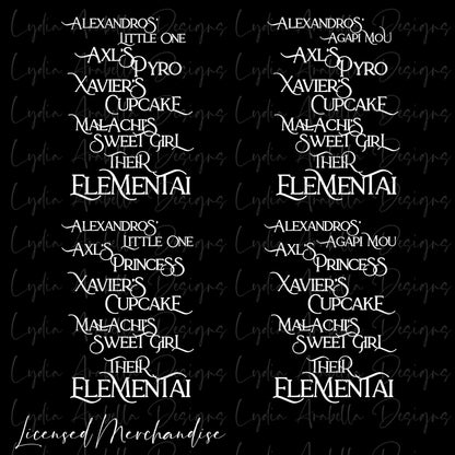 Broken Bloodlines Nicknames Ornament