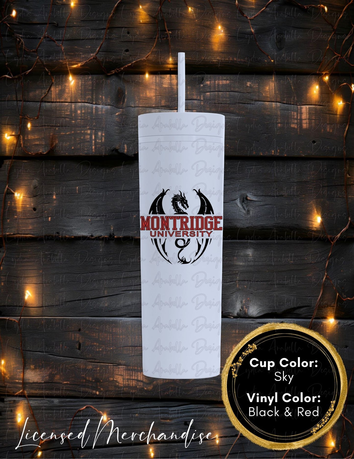 Montridge University Skinny Tumbler