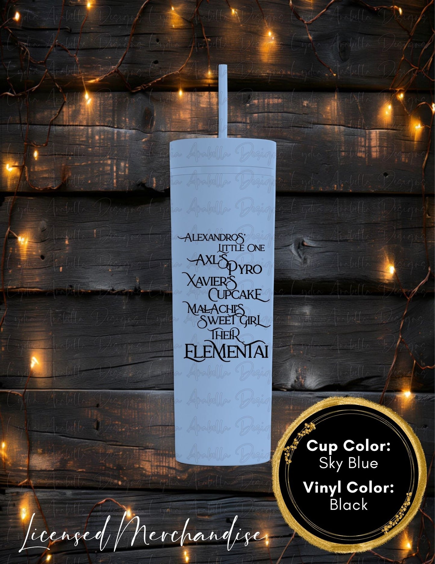 Broken Bloodlines Nicknames Skinny Tumbler