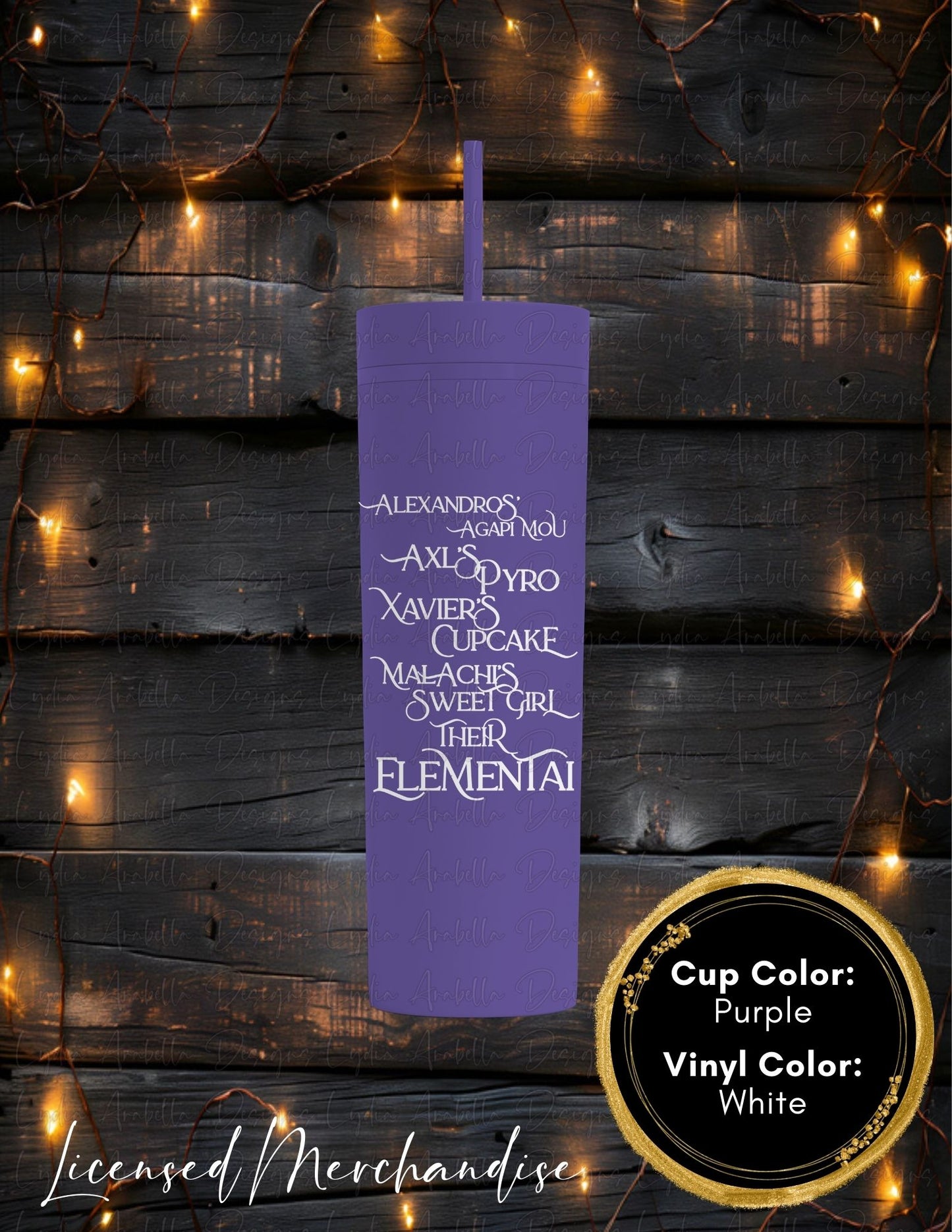 Broken Bloodlines Nicknames Skinny Tumbler