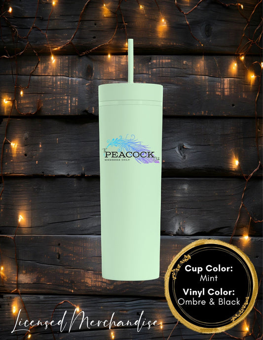 The Peacock Club Skinny Tumbler