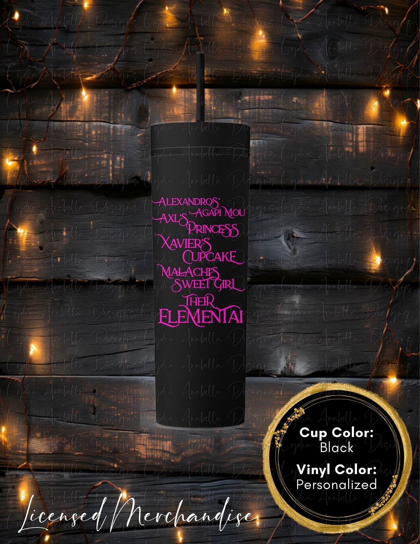 Broken Bloodlines Nicknames Skinny Tumbler