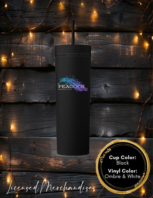 The Peacock Club Skinny Tumbler