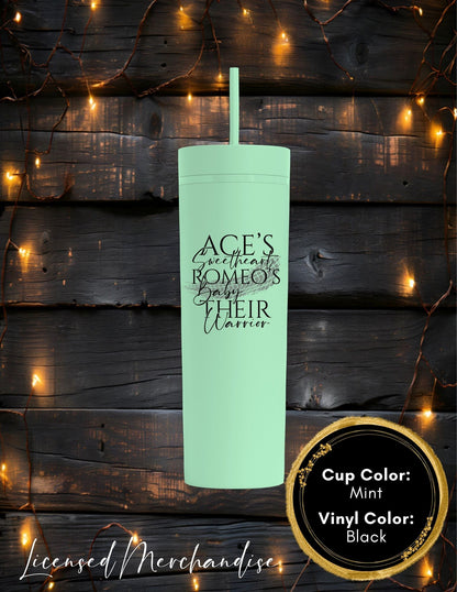 Chicago Ruthless Nicknames Skinny Tumbler