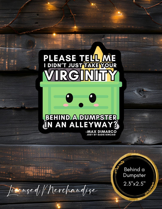 Chicago Ruthless Books 1 & 2 Stickers (Dante and Joey)