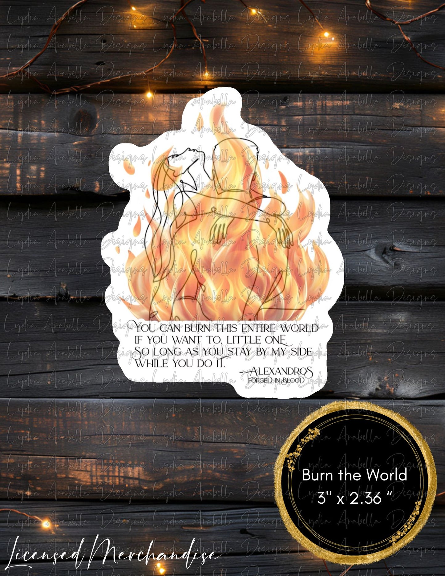 Broken Bloodlines Stickers (Forged/ Promised/ Bound in Blood Stickers)