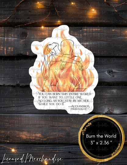 Broken Bloodlines Stickers (Forged/ Promised/ Bound in Blood Stickers)