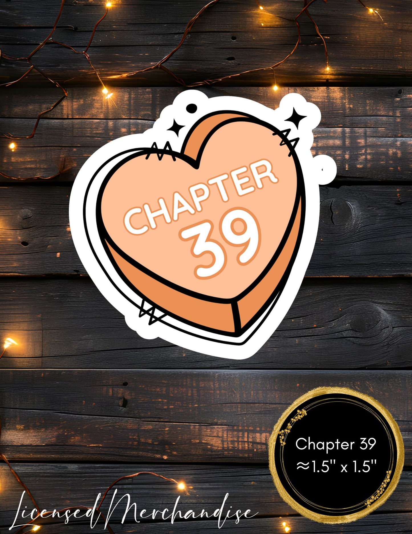 Chicago Ruthless Conversation Hearts Stickers