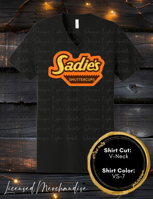 Sadie's Smuttercups Shirt (Crew Neck T-Shirt, V-Neck T-Shirt)