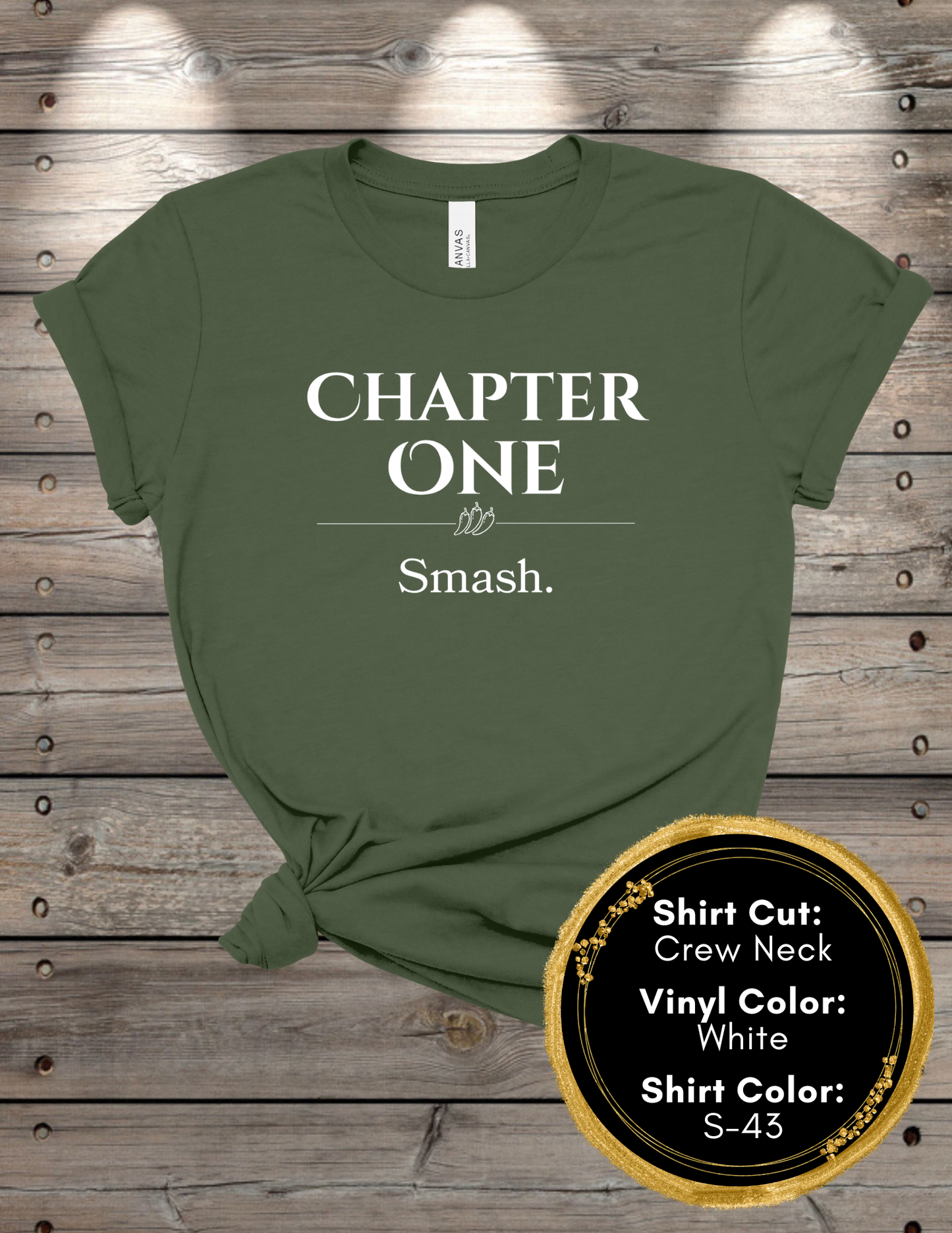 Chapter 1 Smash (Crew Neck T-Shirt, V-Neck T-Shirt)