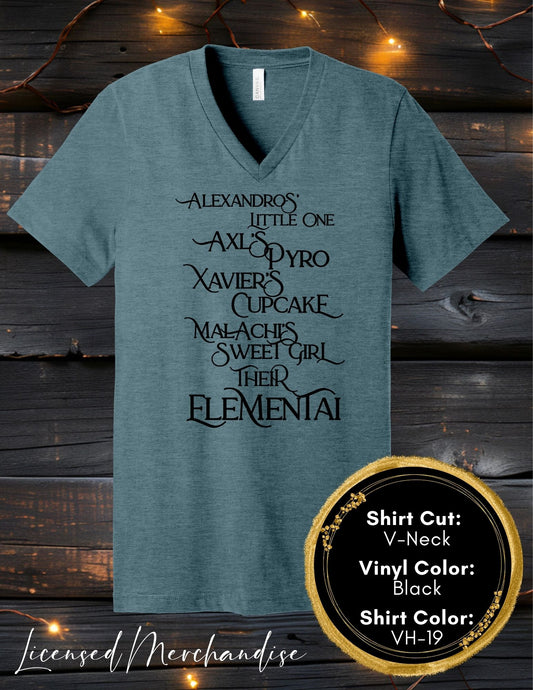 Broken Bloodlines Nicknames (Crew Neck T-Shirt, V-Neck T-Shirt)