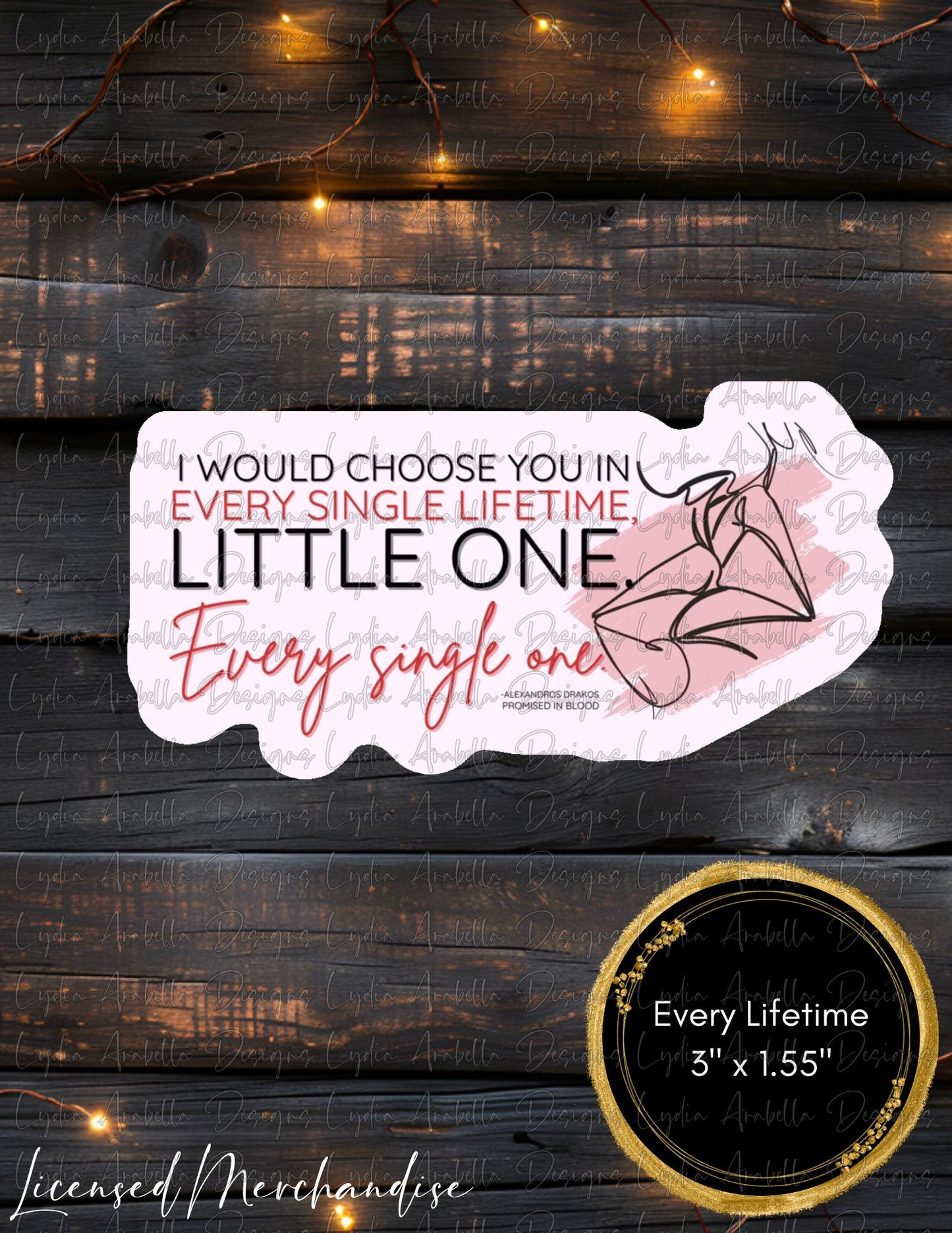 Broken Bloodlines Stickers (Forged/ Promised/ Bound in Blood Stickers)