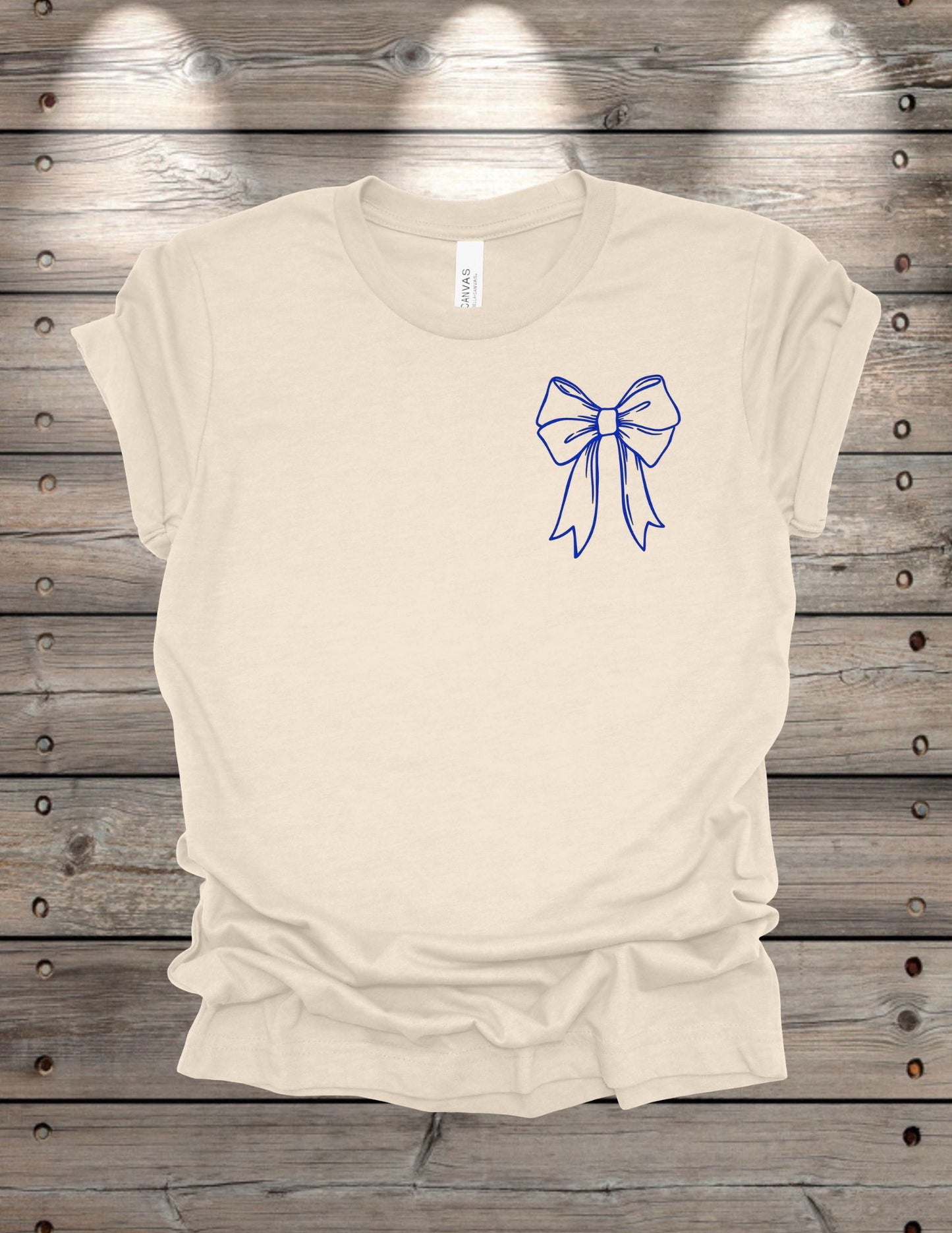 April Blue for Autism Awareness (Crew Neck T-Shirt, V-Neck T-Shirt)