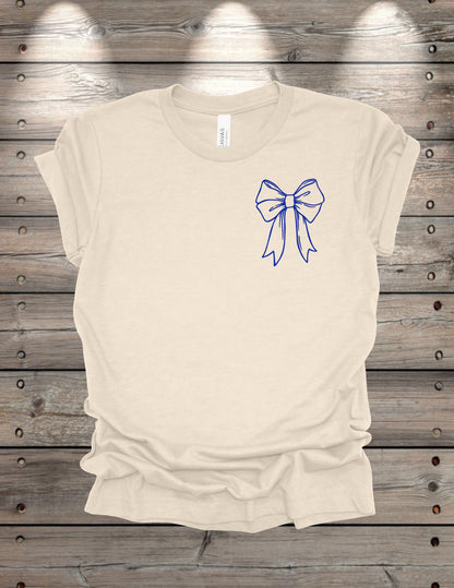 April Blue for Autism Awareness (Crew Neck T-Shirt, V-Neck T-Shirt)
