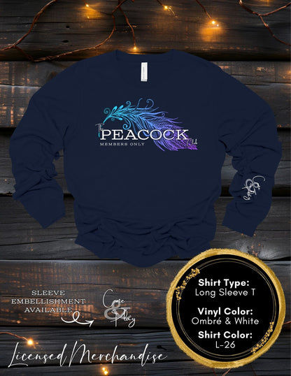 The Peacock Club (Long Sleeve T, Sweatshirt, Hoodie)