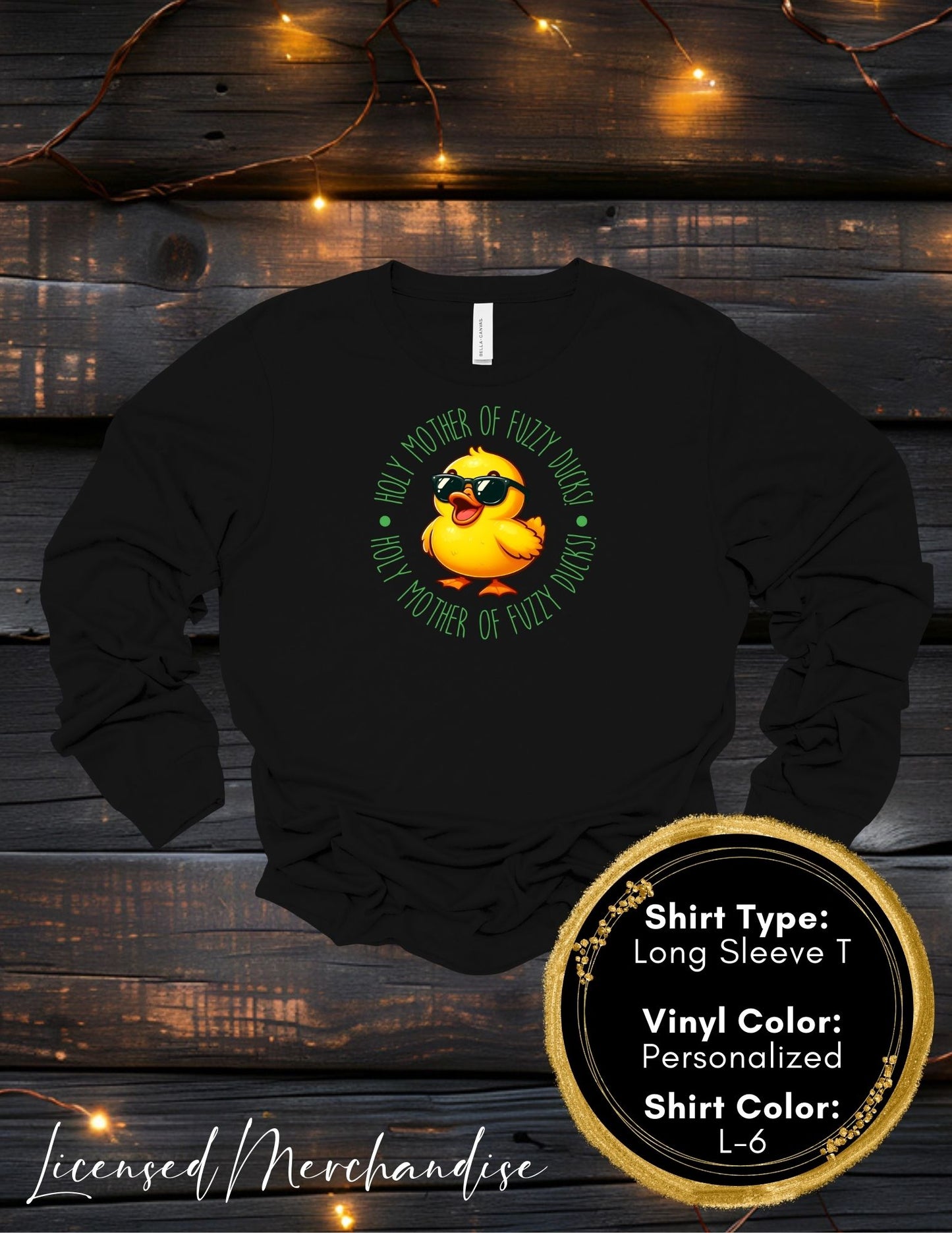 Holy Mother of Fuzzy Ducks (Long Sleeve T, Sweatshirt, Hoodie)