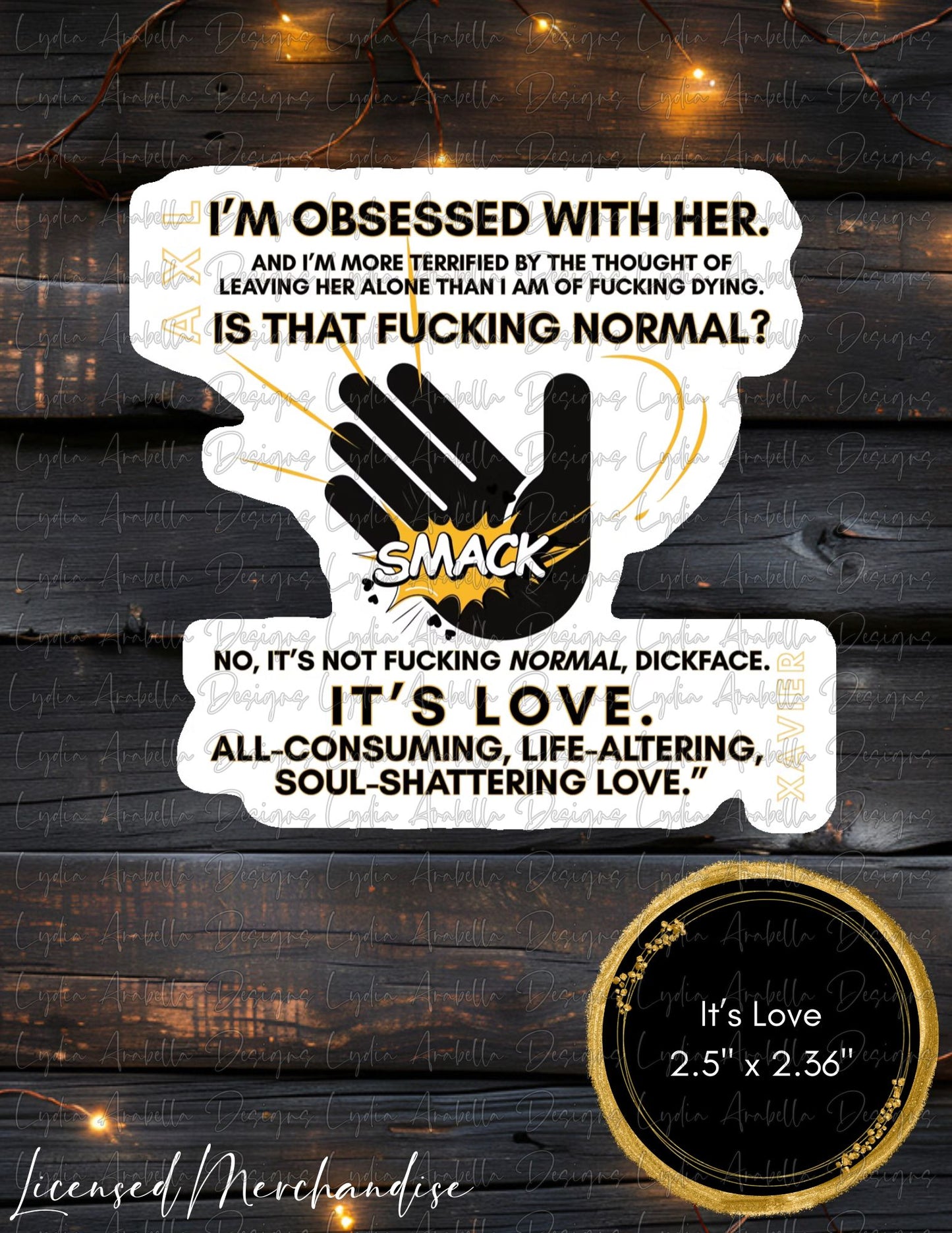 Broken Bloodlines Stickers (Forged/ Promised/ Bound in Blood Stickers)