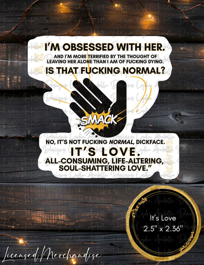 Broken Bloodlines Stickers (Forged/ Promised/ Bound in Blood Stickers)